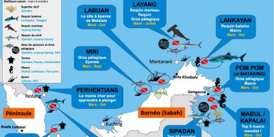carte-top-10-meilleurs-sites-de-plongee-malaisie